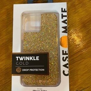 Twinkle gold iPhone 11 Pro 10 foot drop protection